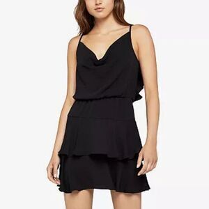 BCBGeneration cowl neck tiered dress  sz S
